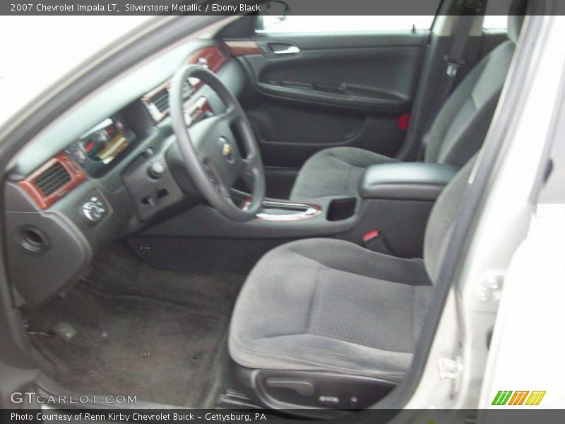 Silverstone Metallic / Ebony Black 2007 Chevrolet Impala LT