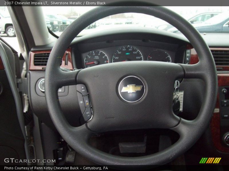 Silverstone Metallic / Ebony Black 2007 Chevrolet Impala LT
