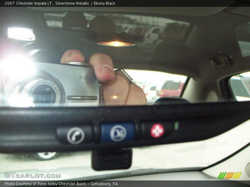 Silverstone Metallic / Ebony Black 2007 Chevrolet Impala LT