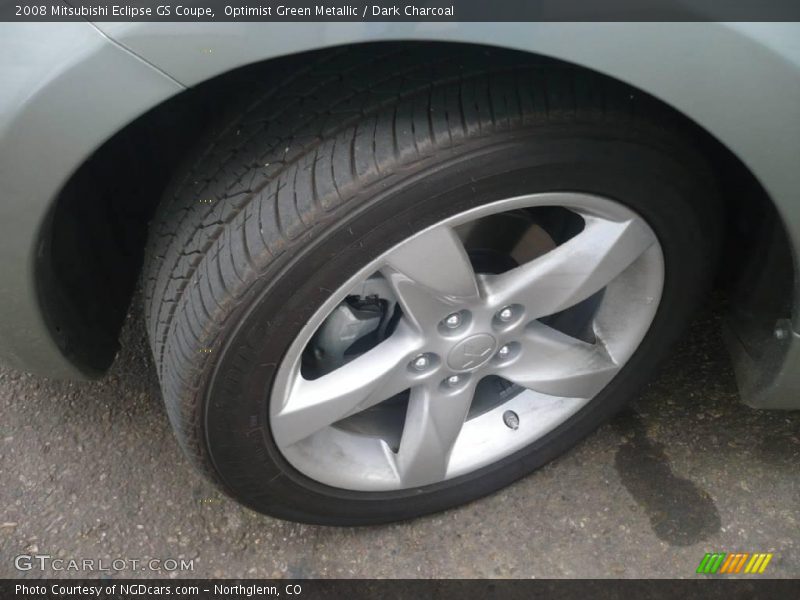 Optimist Green Metallic / Dark Charcoal 2008 Mitsubishi Eclipse GS Coupe