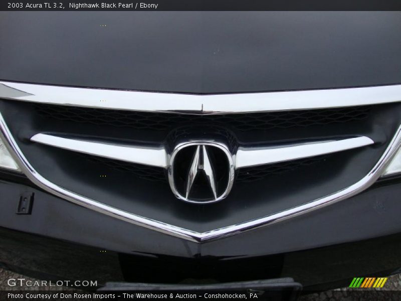 Nighthawk Black Pearl / Ebony 2003 Acura TL 3.2