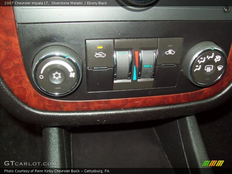 Silverstone Metallic / Ebony Black 2007 Chevrolet Impala LT