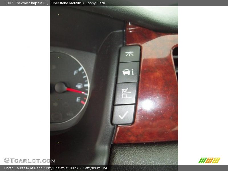 Silverstone Metallic / Ebony Black 2007 Chevrolet Impala LT