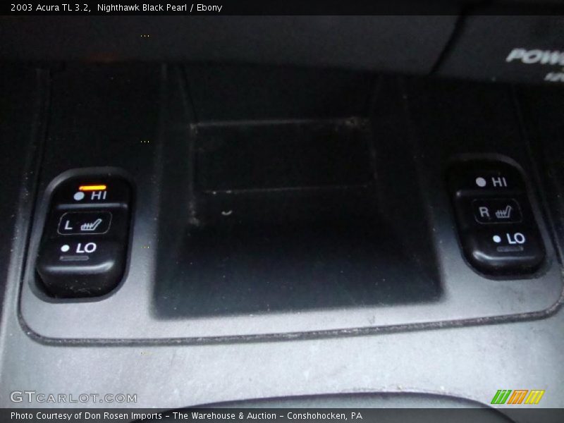 Nighthawk Black Pearl / Ebony 2003 Acura TL 3.2