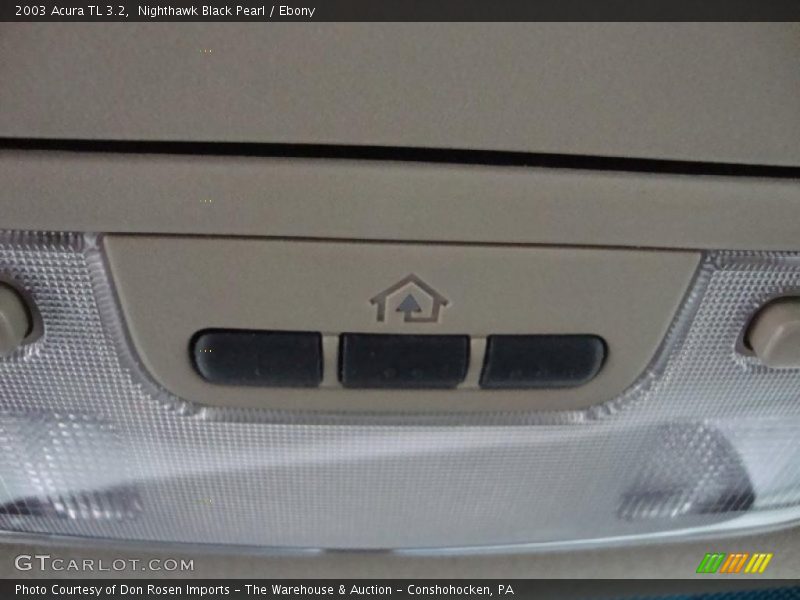 Nighthawk Black Pearl / Ebony 2003 Acura TL 3.2