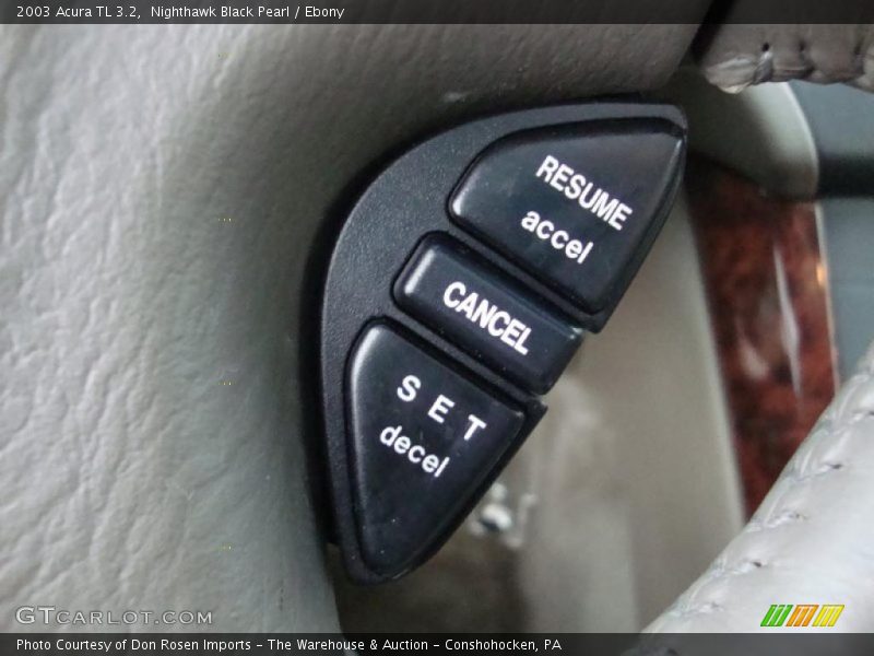 Nighthawk Black Pearl / Ebony 2003 Acura TL 3.2