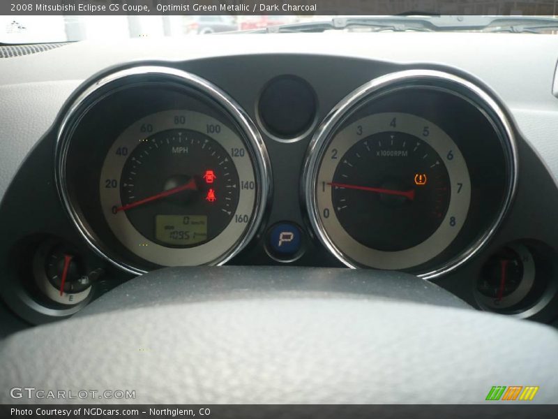 Optimist Green Metallic / Dark Charcoal 2008 Mitsubishi Eclipse GS Coupe