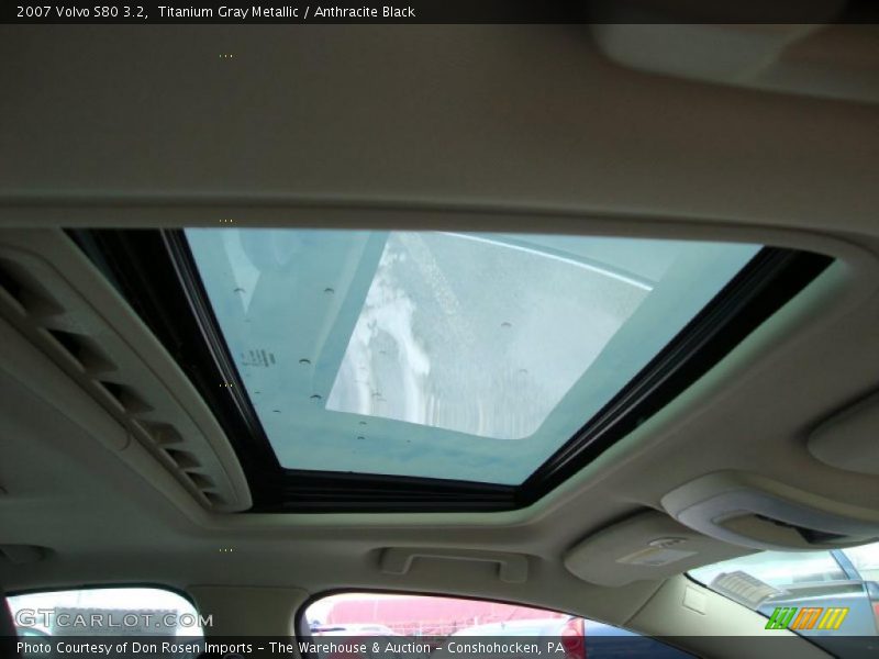 Titanium Gray Metallic / Anthracite Black 2007 Volvo S80 3.2