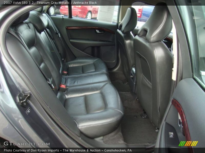 Titanium Gray Metallic / Anthracite Black 2007 Volvo S80 3.2