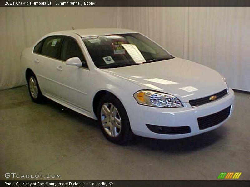 Summit White / Ebony 2011 Chevrolet Impala LT
