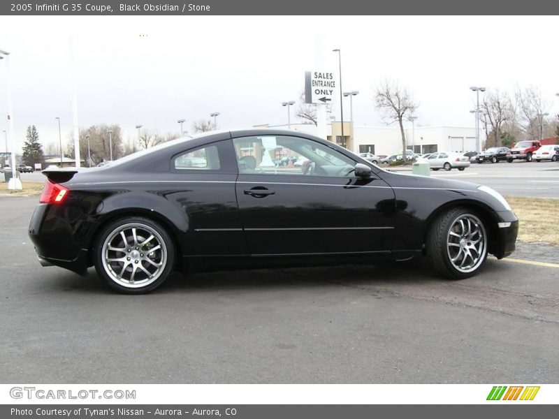 Black Obsidian / Stone 2005 Infiniti G 35 Coupe