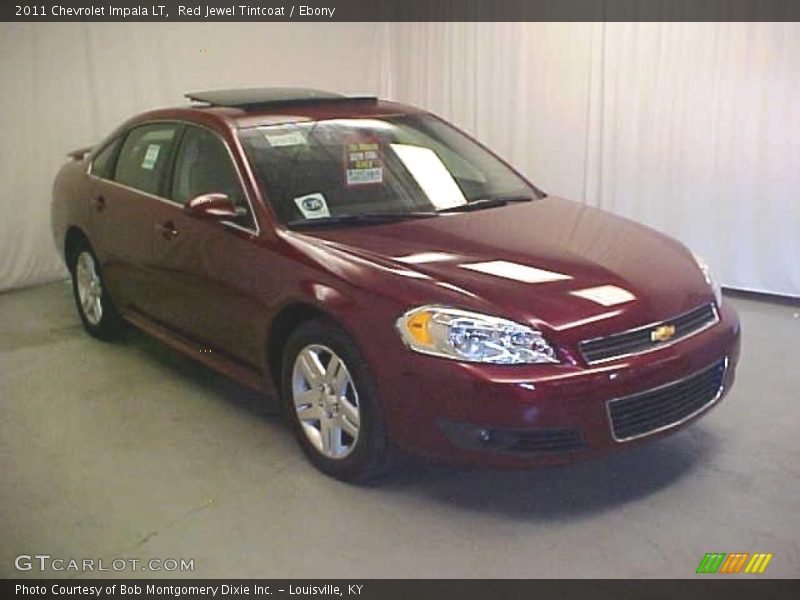 Red Jewel Tintcoat / Ebony 2011 Chevrolet Impala LT