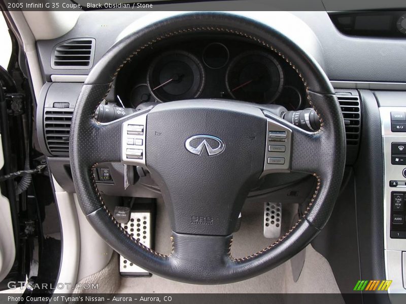 Black Obsidian / Stone 2005 Infiniti G 35 Coupe
