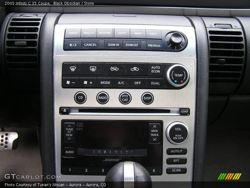 Black Obsidian / Stone 2005 Infiniti G 35 Coupe