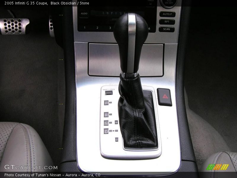 Black Obsidian / Stone 2005 Infiniti G 35 Coupe