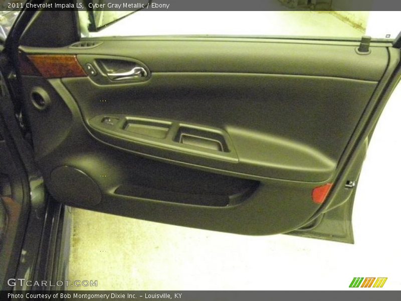 Cyber Gray Metallic / Ebony 2011 Chevrolet Impala LS