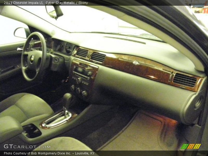 Cyber Gray Metallic / Ebony 2011 Chevrolet Impala LS