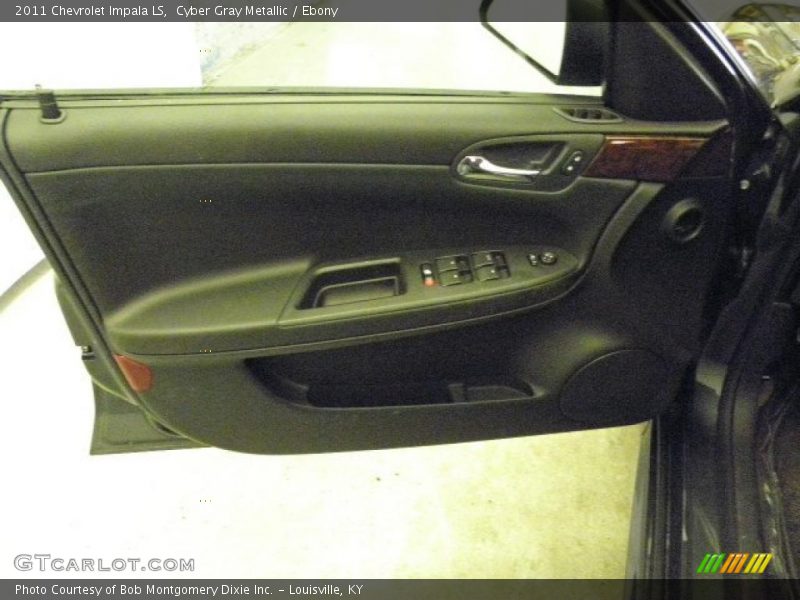Cyber Gray Metallic / Ebony 2011 Chevrolet Impala LS