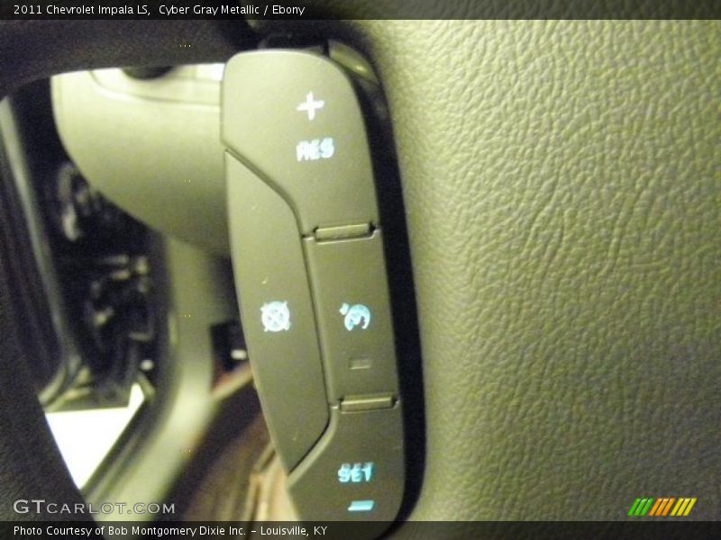 Cyber Gray Metallic / Ebony 2011 Chevrolet Impala LS