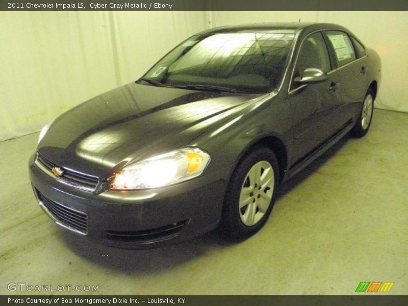 Cyber Gray Metallic / Ebony 2011 Chevrolet Impala LS