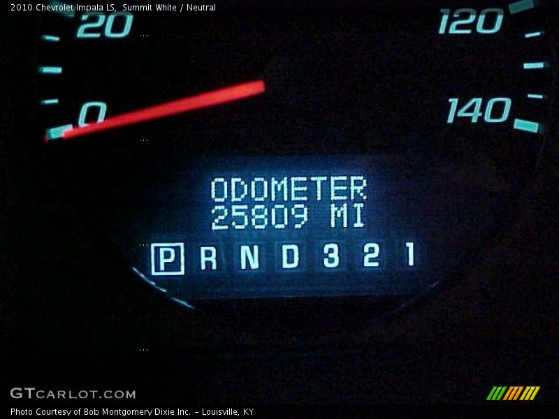 Summit White / Neutral 2010 Chevrolet Impala LS