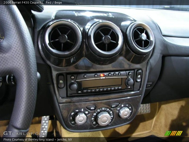 Red / Beige 2006 Ferrari F430 Coupe F1