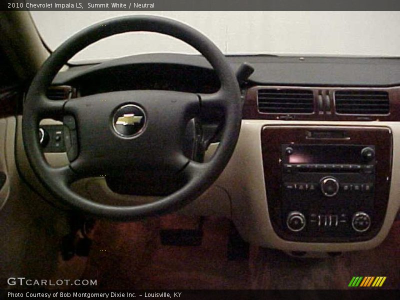 Summit White / Neutral 2010 Chevrolet Impala LS