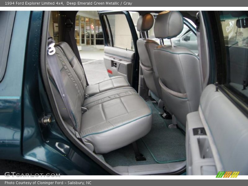 Deep Emerald Green Metallic / Gray 1994 Ford Explorer Limited 4x4