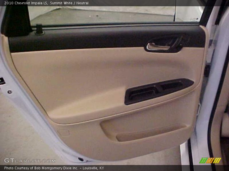 Summit White / Neutral 2010 Chevrolet Impala LS