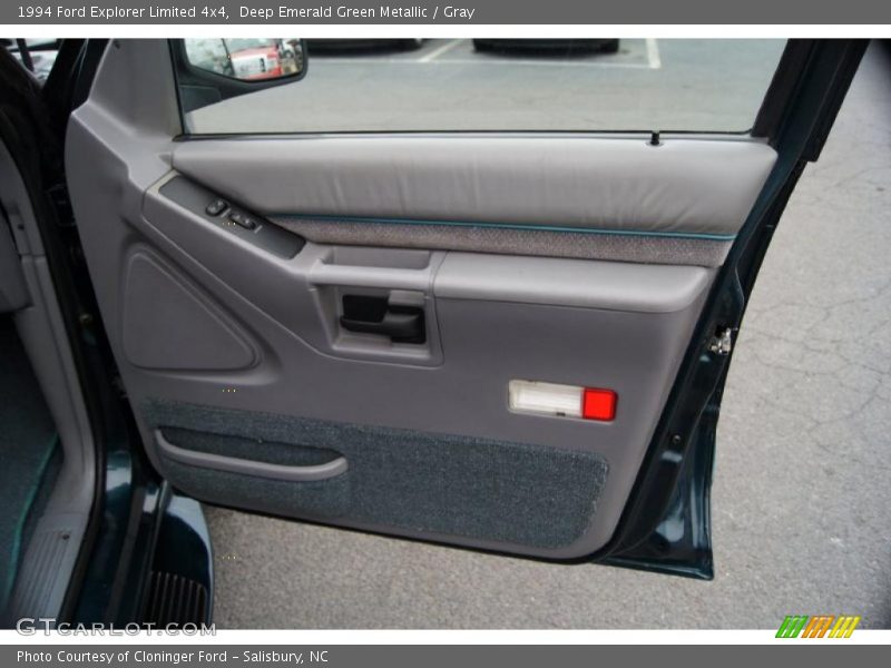 Deep Emerald Green Metallic / Gray 1994 Ford Explorer Limited 4x4