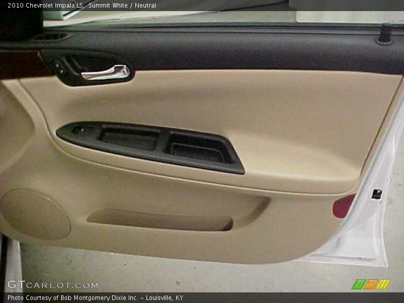 Summit White / Neutral 2010 Chevrolet Impala LS