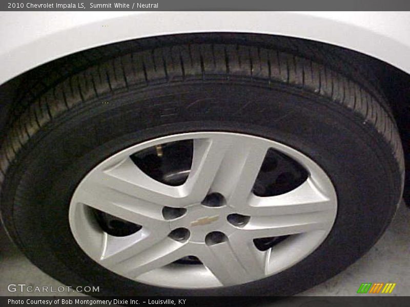 Summit White / Neutral 2010 Chevrolet Impala LS