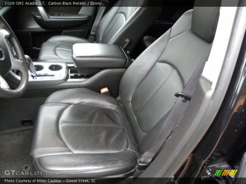 Carbon Black Metallic / Ebony 2009 GMC Acadia SLT