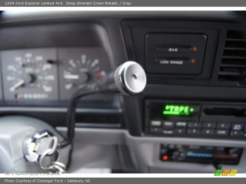 Deep Emerald Green Metallic / Gray 1994 Ford Explorer Limited 4x4