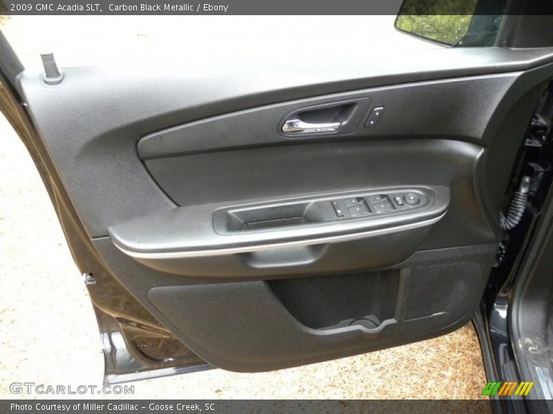Carbon Black Metallic / Ebony 2009 GMC Acadia SLT