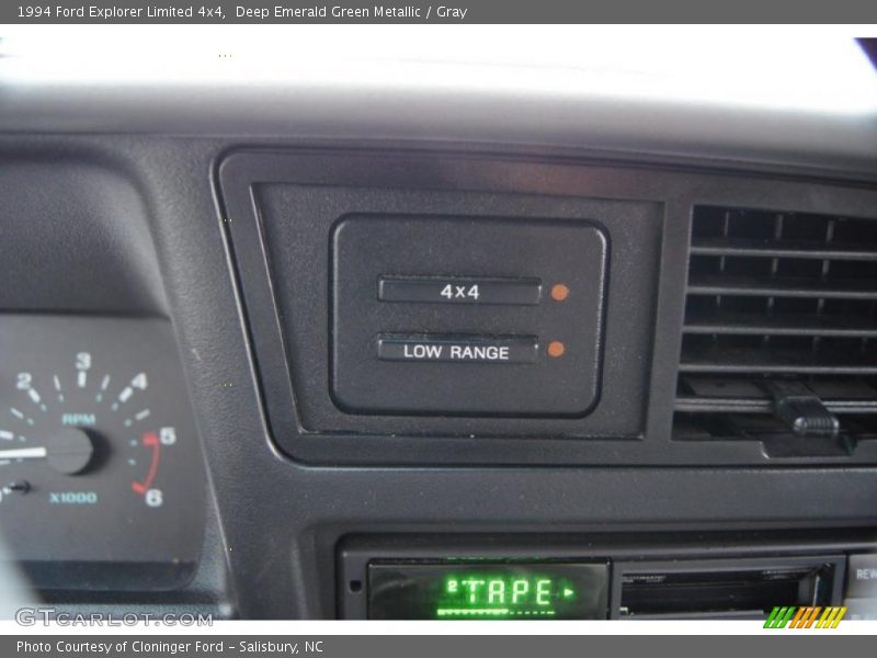 Deep Emerald Green Metallic / Gray 1994 Ford Explorer Limited 4x4