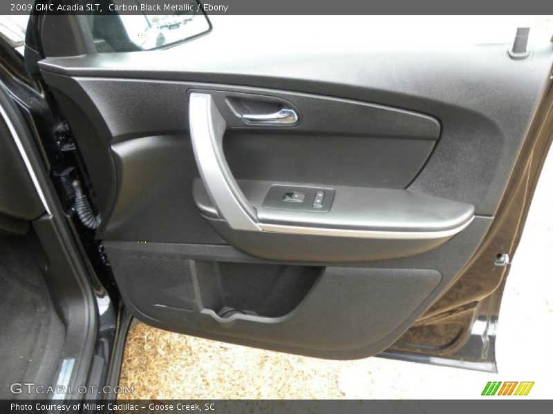 Carbon Black Metallic / Ebony 2009 GMC Acadia SLT