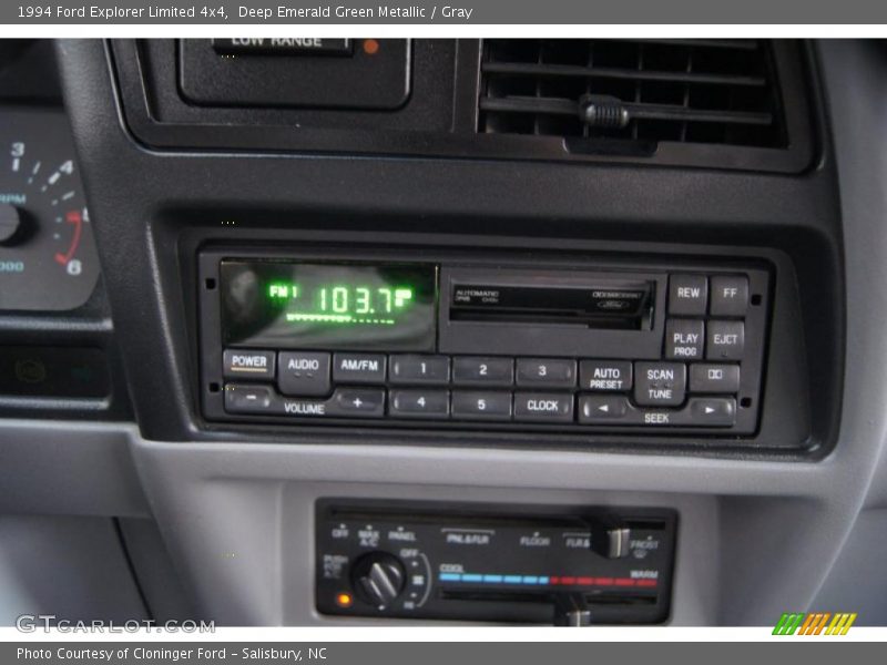 Controls of 1994 Explorer Limited 4x4