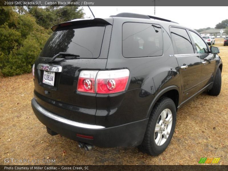 Carbon Black Metallic / Ebony 2009 GMC Acadia SLT