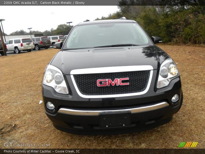 Carbon Black Metallic / Ebony 2009 GMC Acadia SLT