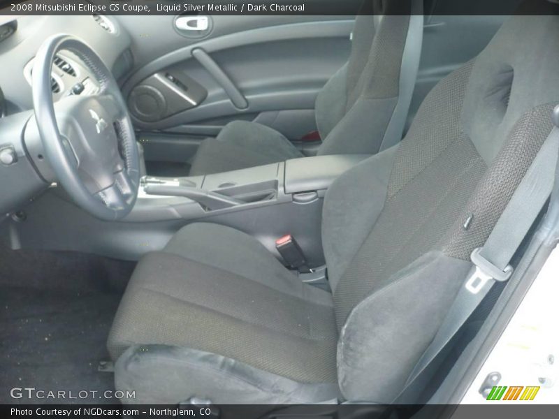Liquid Silver Metallic / Dark Charcoal 2008 Mitsubishi Eclipse GS Coupe