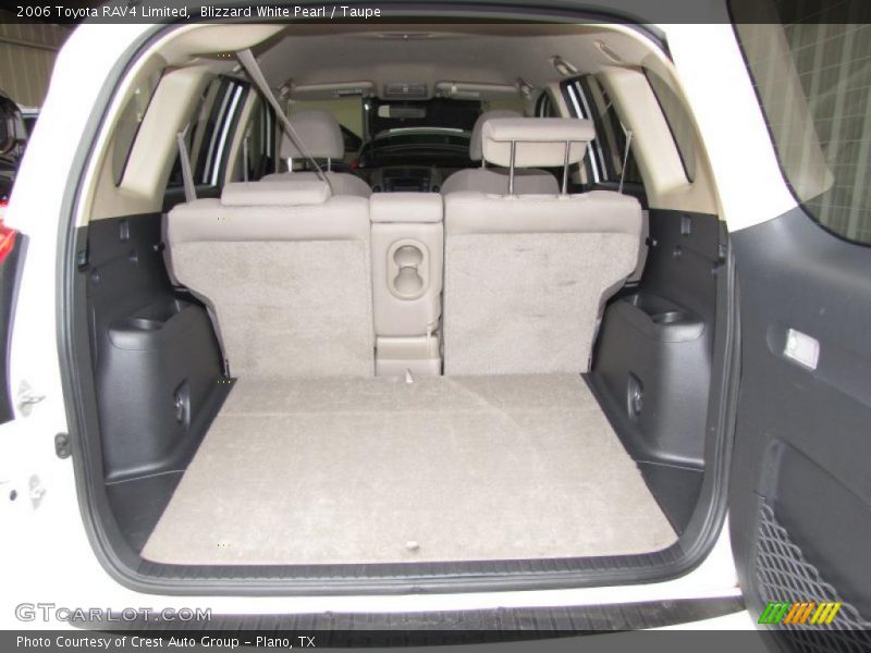 Blizzard White Pearl / Taupe 2006 Toyota RAV4 Limited