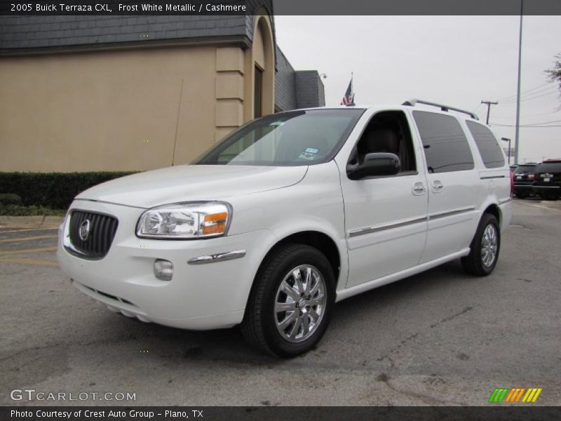 Frost White Metallic / Cashmere 2005 Buick Terraza CXL