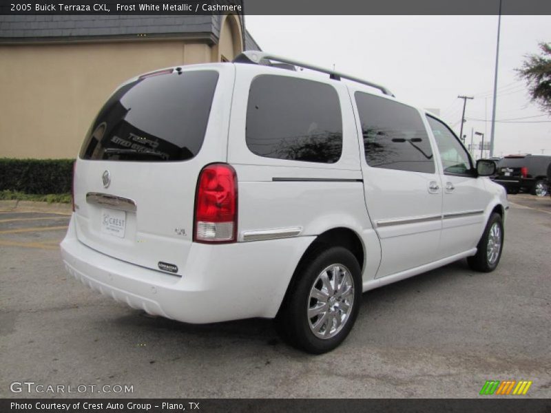 Frost White Metallic / Cashmere 2005 Buick Terraza CXL