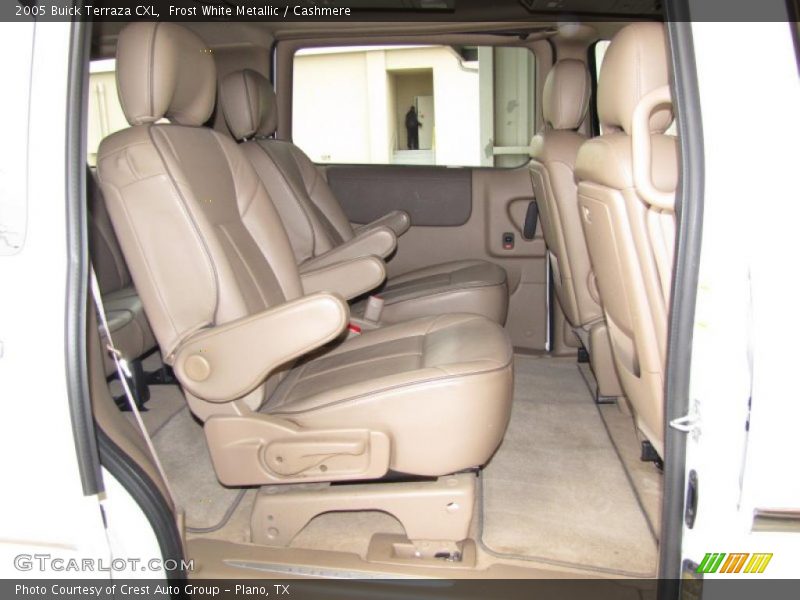 Frost White Metallic / Cashmere 2005 Buick Terraza CXL