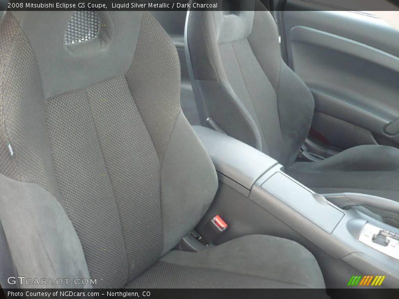 Liquid Silver Metallic / Dark Charcoal 2008 Mitsubishi Eclipse GS Coupe