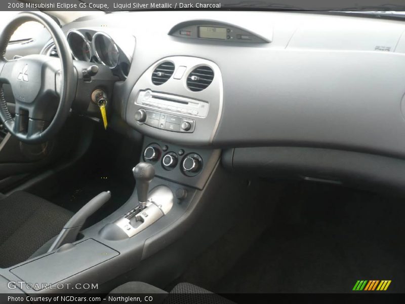 Liquid Silver Metallic / Dark Charcoal 2008 Mitsubishi Eclipse GS Coupe