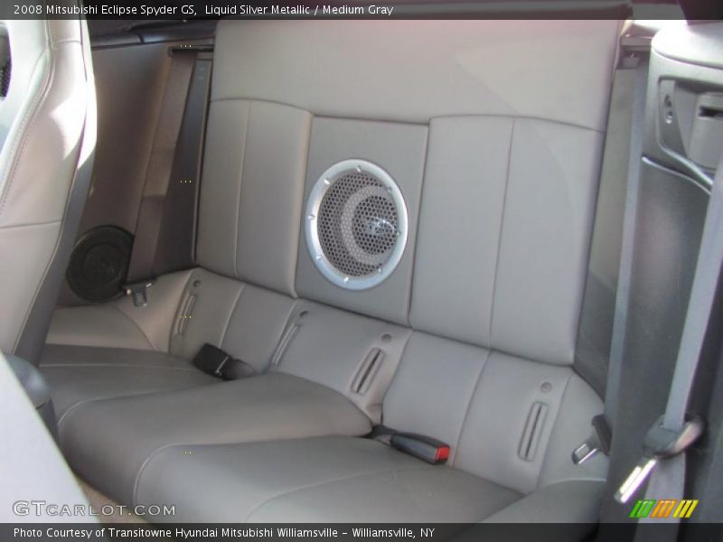 Liquid Silver Metallic / Medium Gray 2008 Mitsubishi Eclipse Spyder GS