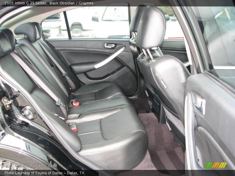Black Obsidian / Graphite 2005 Infiniti G 35 Sedan