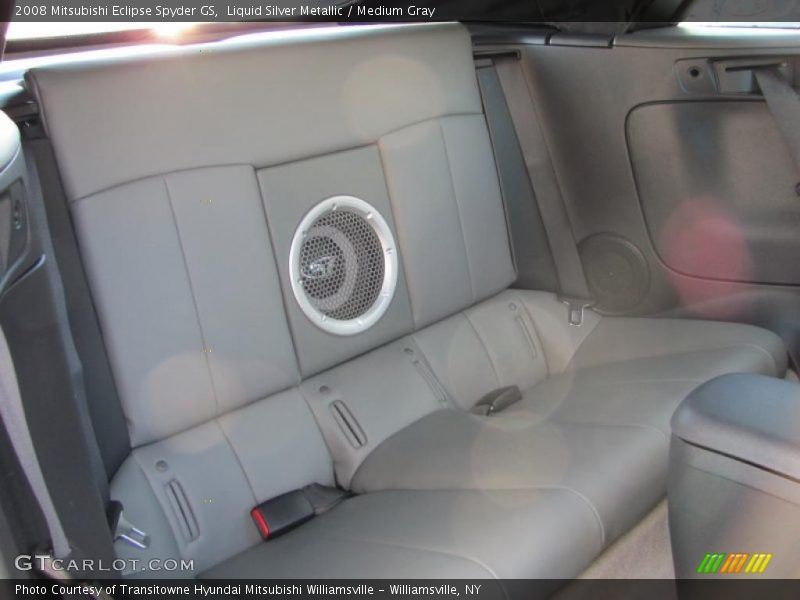 Liquid Silver Metallic / Medium Gray 2008 Mitsubishi Eclipse Spyder GS